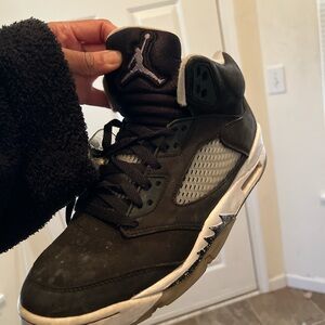 Jordan’s Black and white Men's Athletic Shoes